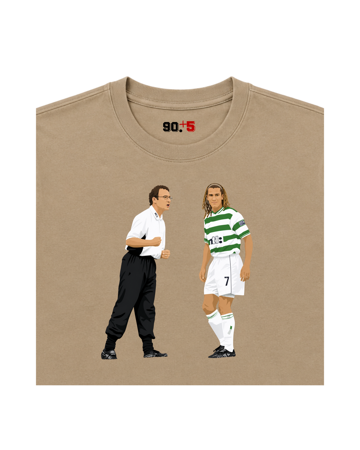 Celtic FC - Larsson & O'Neill | Printed Club Classic T-Shirt