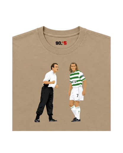 Celtic FC - Larsson & O'Neill | Printed Club Classic T-Shirt
