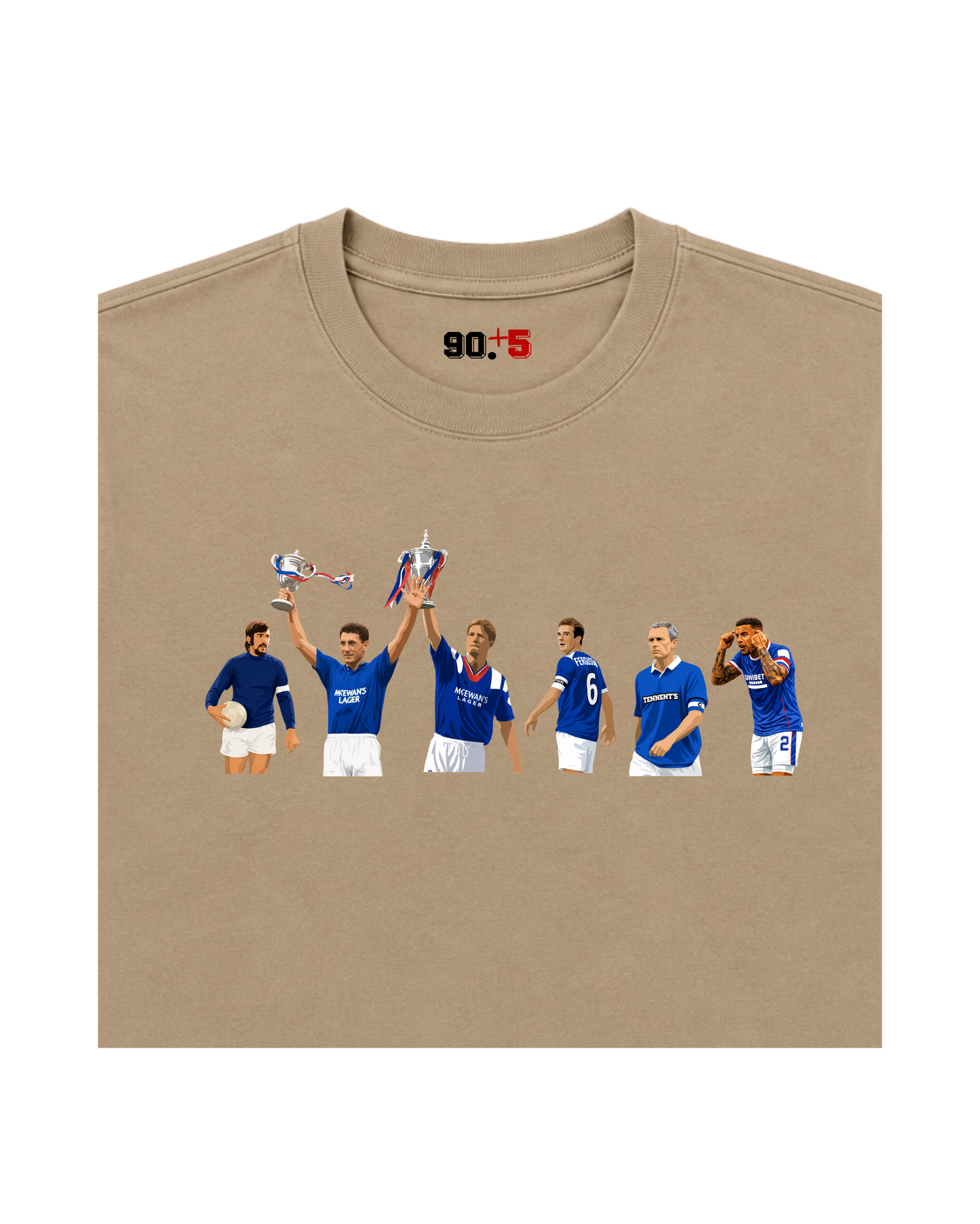 Rangers FC - Captains | Printed Club Classic T-Shirt