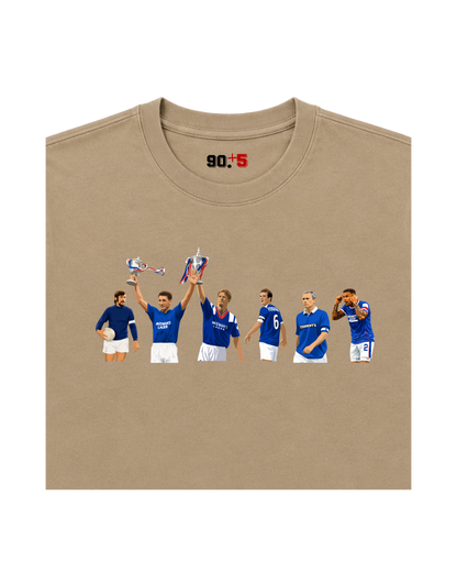 Rangers FC - Captains | Printed Club Classic T-Shirt