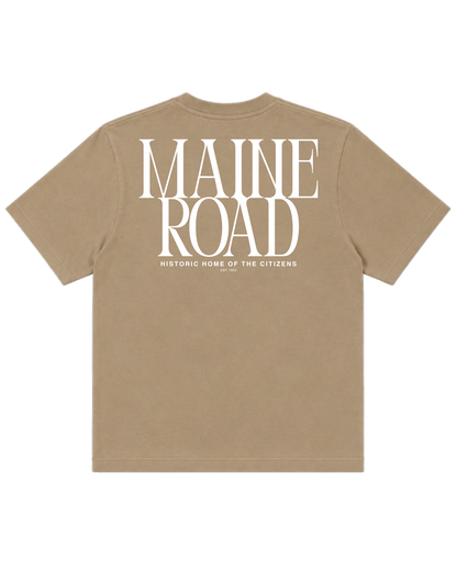Manchester City - Maine Road | Printed Club Classic T-Shirt