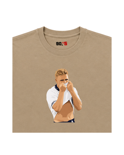 England - Gazza's Tears | Printed Club Classic T-Shirt
