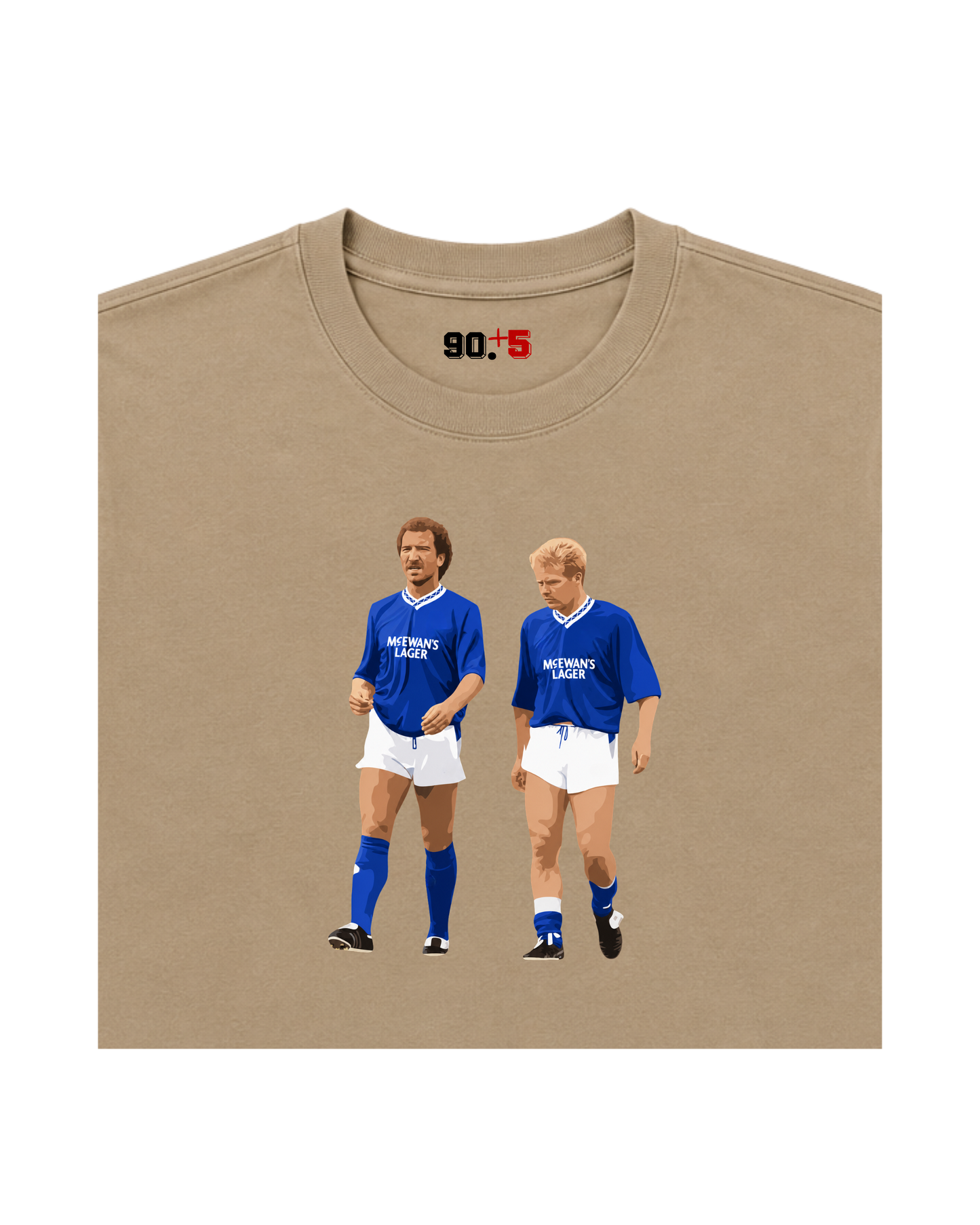 Rangers FC - Souness & Mo | Printed Club Classic T-Shirt