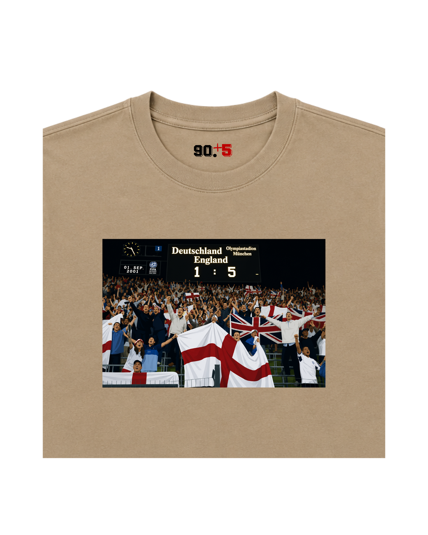 England - 5-1 vs Germany | Printed Club Classic T-Shirt