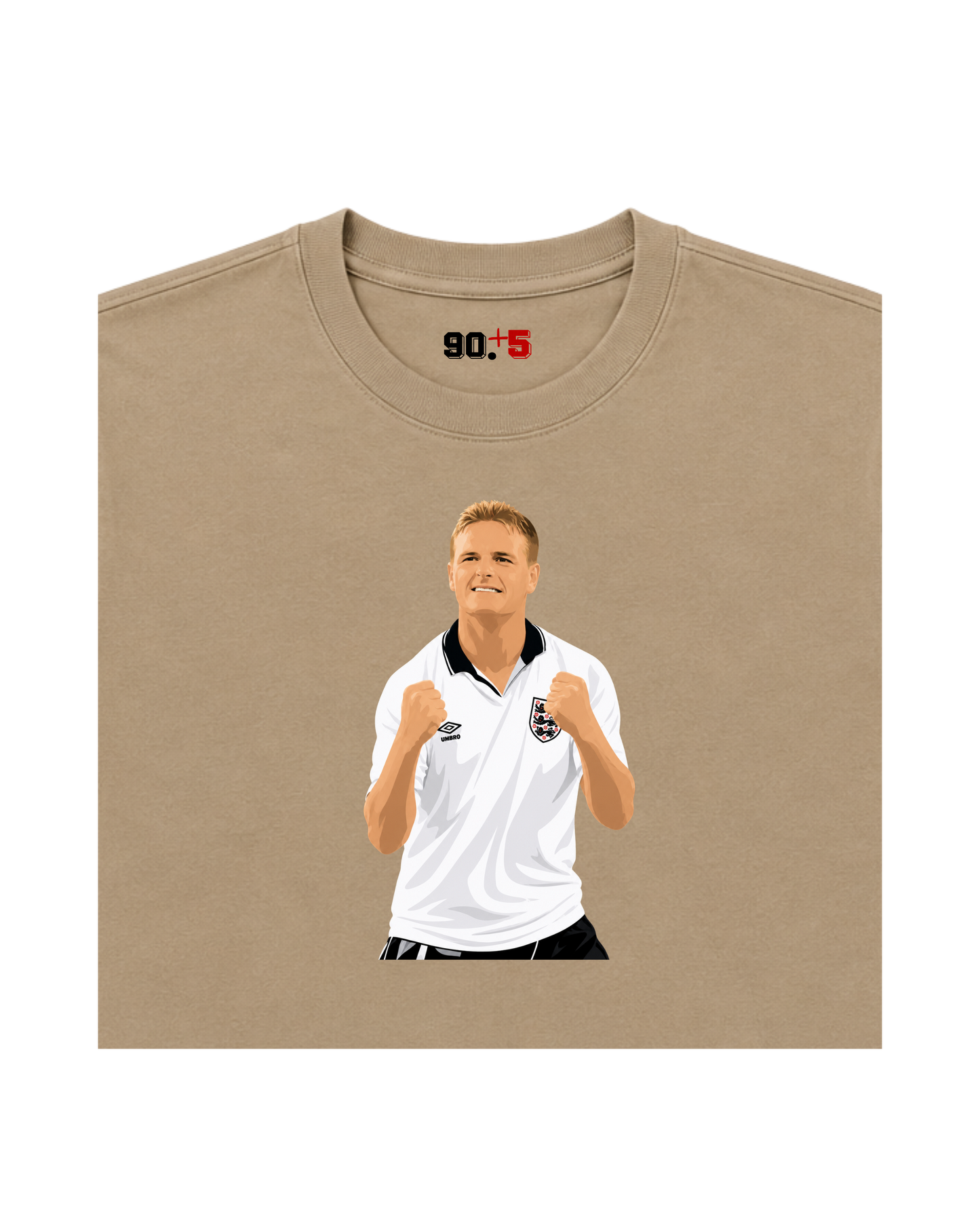 England - Gazza | Printed Club Classic T-Shirt