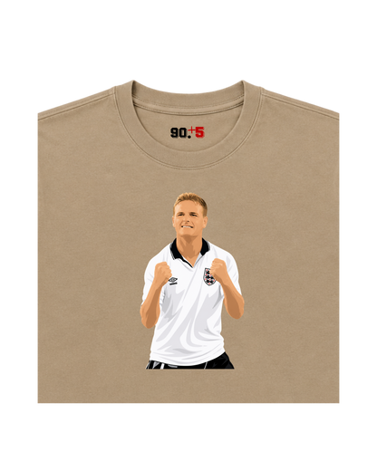 England - Gazza | Printed Club Classic T-Shirt