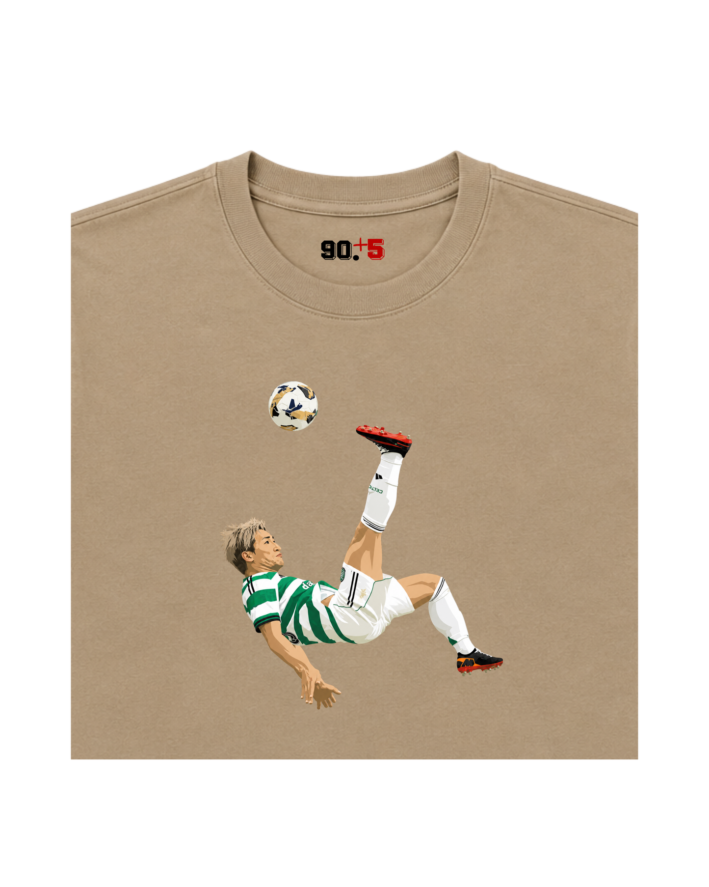 Celtic FC - Maeda Overhead Kick vs Rangers | Printed Club Classic T-Shirt