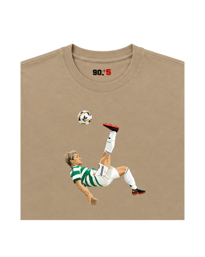 Celtic FC - Maeda Overhead Kick vs Rangers | Printed Club Classic T-Shirt
