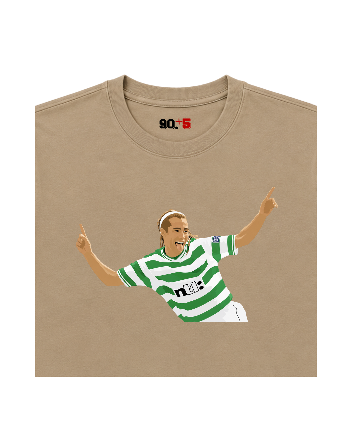 Celtic FC - Larsson | Printed Club Classic T-Shirt