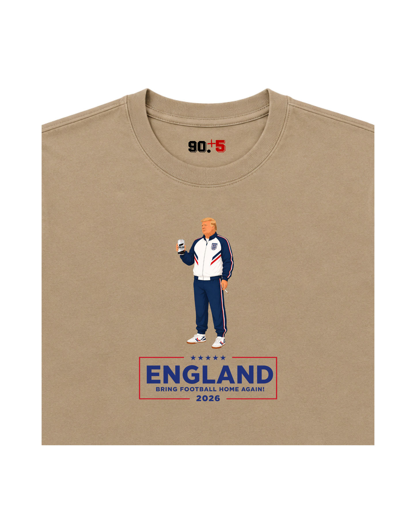 England - Bring Football Home Again | Printed Club Classic T-Shirt