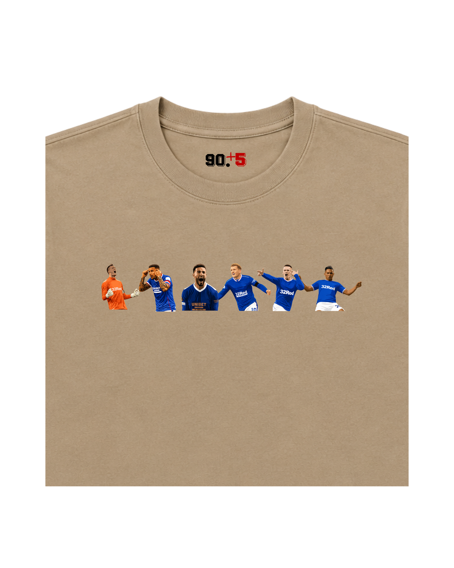 Rangers FC - 55 Heroes | Printed Club Classic T-Shirt