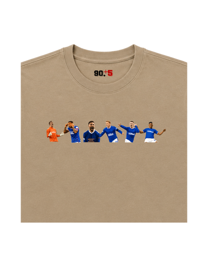 Rangers FC - 55 Heroes | Printed Club Classic T-Shirt