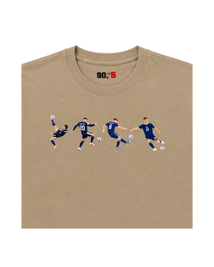 Scotland - 4-2 vs Denmark | Printed Club Classic T-Shirt