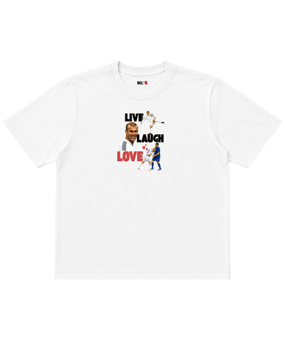 Live. Laugh. Love. Zidane Tee