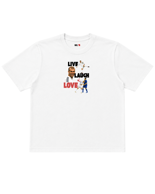 Live. Laugh. Love. Zidane Tee