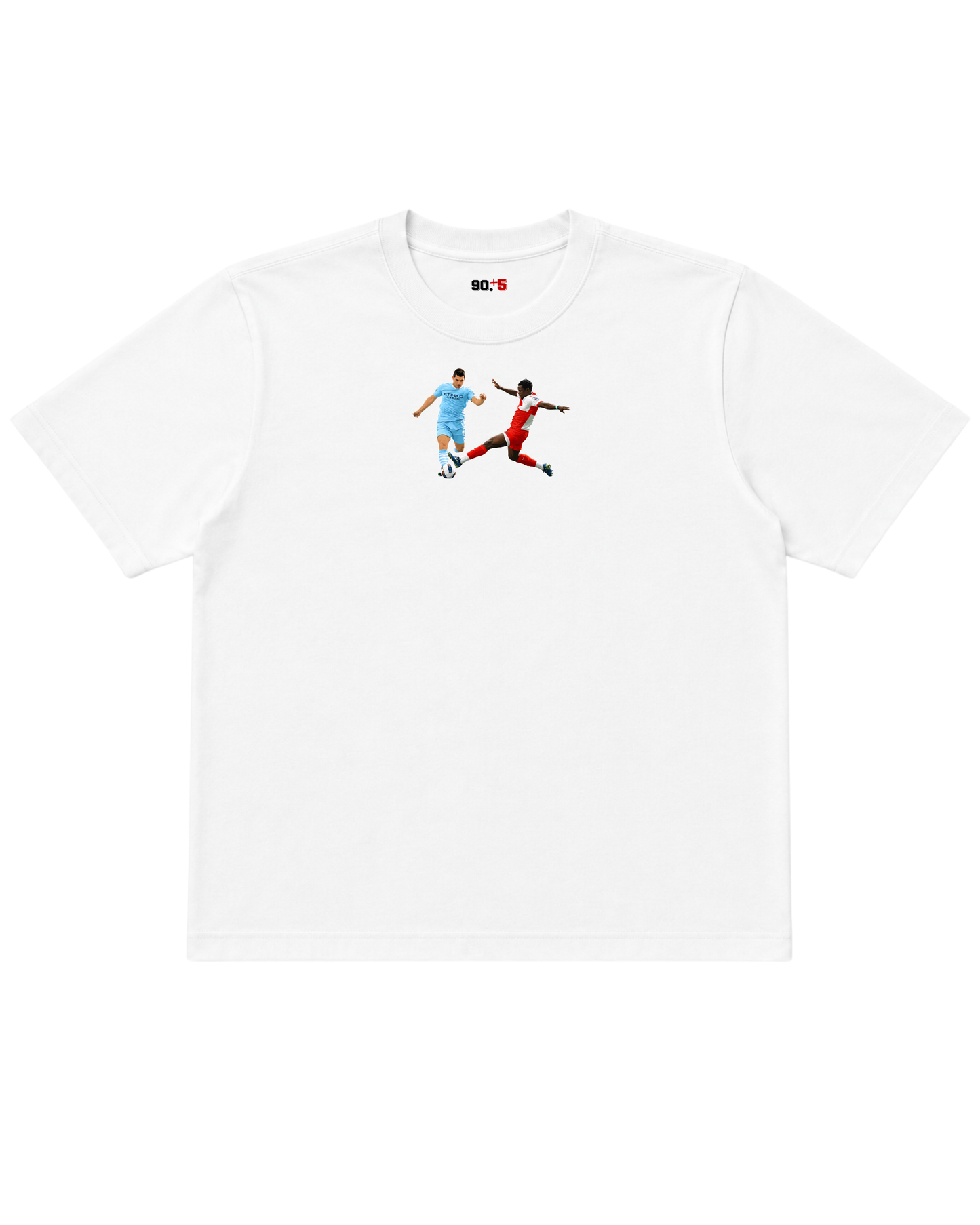 Manchester City - Agüerooooooooooooooooo | Printed Club Classic T-Shirt