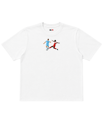 Manchester City - Agüerooooooooooooooooo | Printed Club Classic T-Shirt