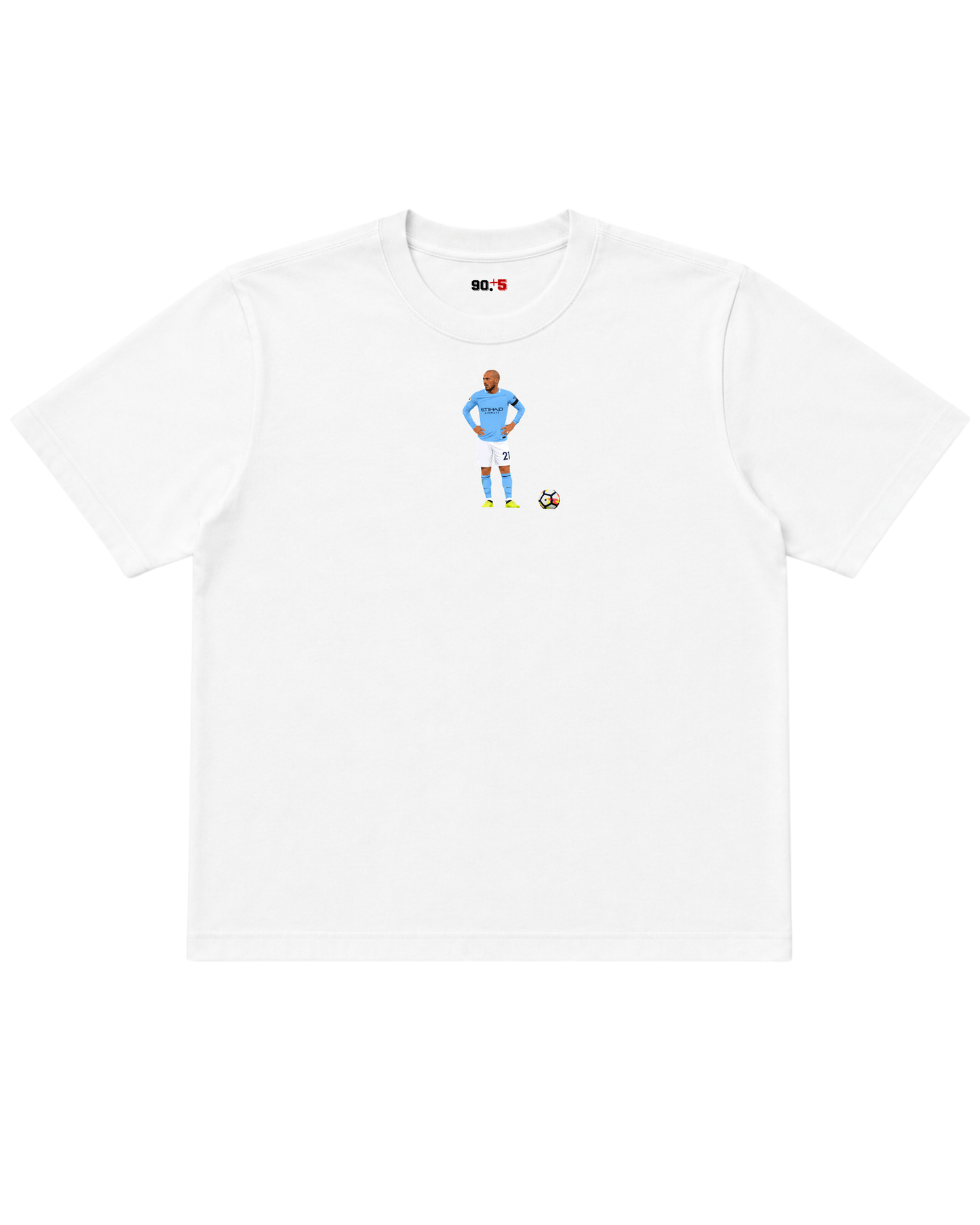 Manchester City - Silva | Printed Club Classic T-Shirt