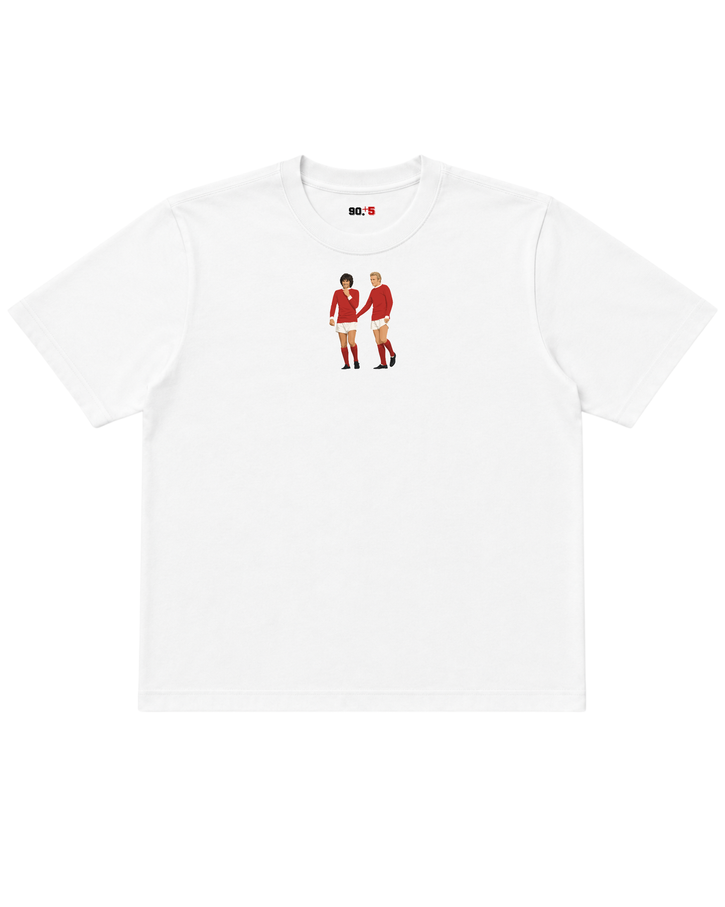 Manchester United - Law & Best | Printed Club Classic T-Shirt