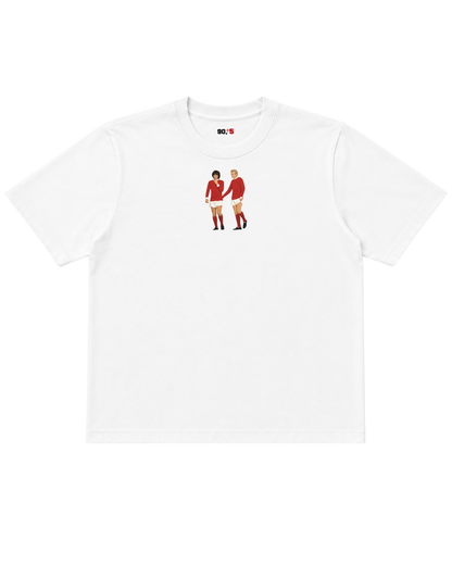 Manchester United - Law & Best | Printed Club Classic T-Shirt