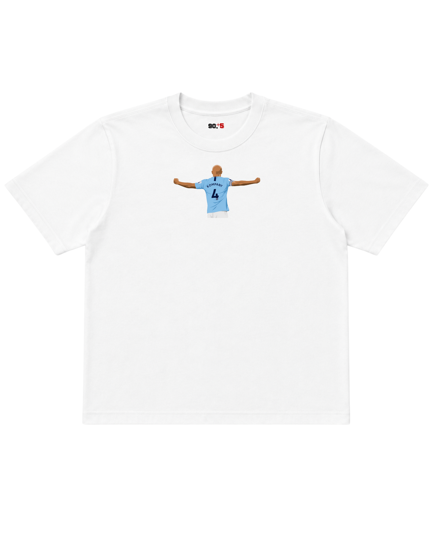 Manchester City - Kompany | Printed Club Classic T-Shirt