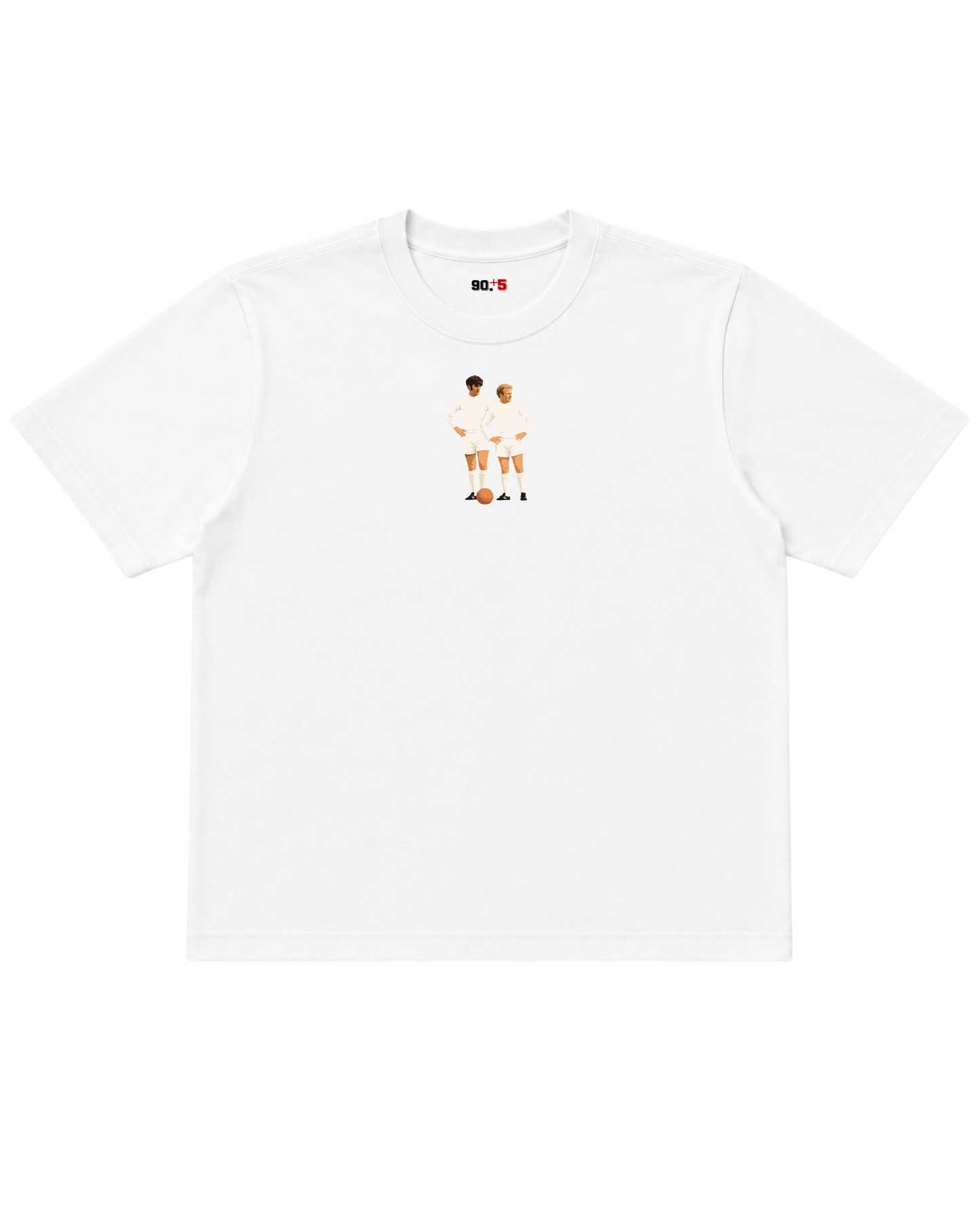 Leeds United - Bremner & Lorimer | Printed Club Classic T-Shirt