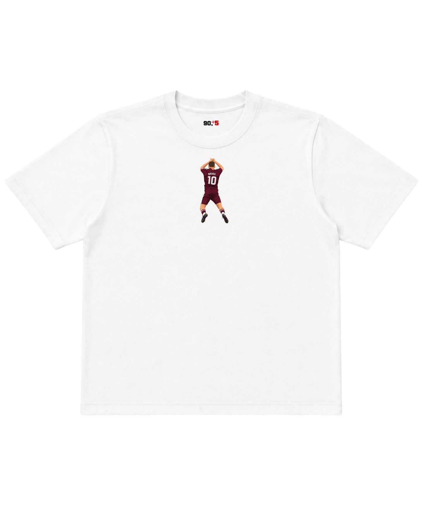 Heart Of Midlothian - Claudio | Printed Club Classic T-Shirt