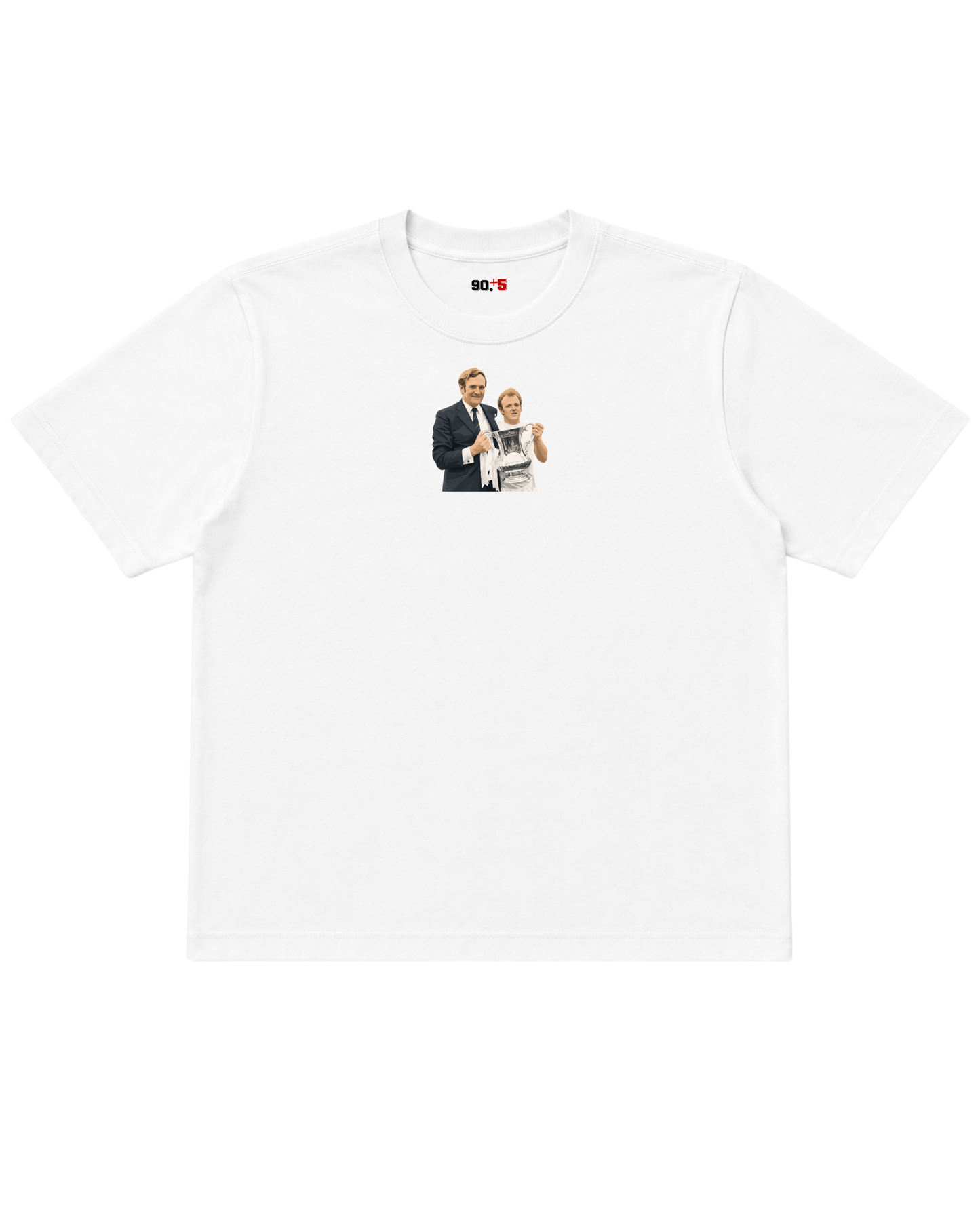 Leeds United - Bremner & Revie | Printed Club Classic T-Shirt