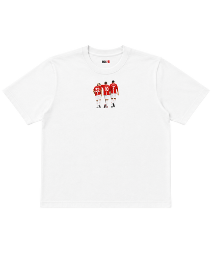 Manchester United - Tevez, Rooney, Ronaldo | Printed Club Classic T-Shirt