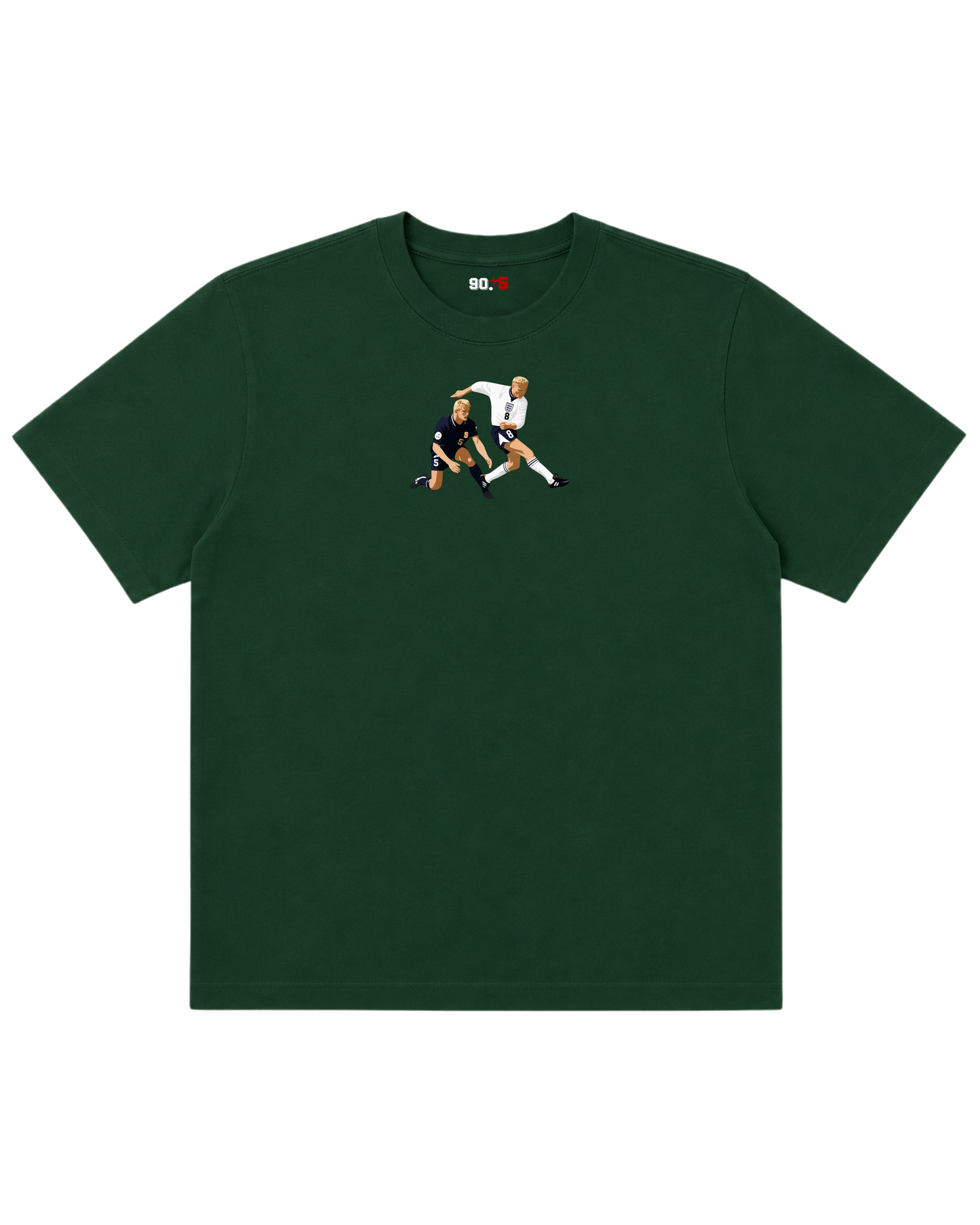 England - Gazza vs Scotland | Printed Club Classic T-Shirt