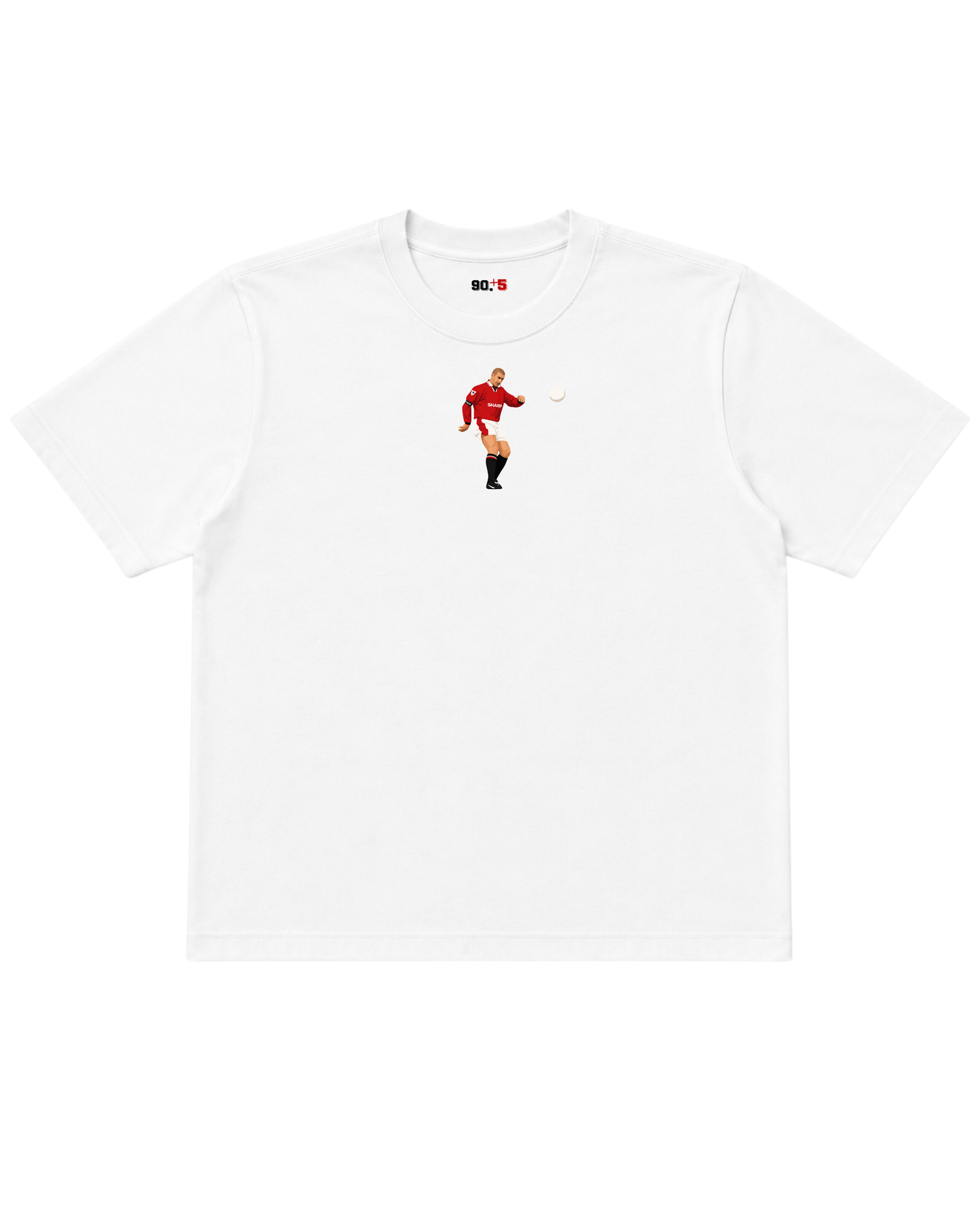 Manchester United - Cantona Chip vs Sunderland | Printed Club Classic T-Shirt