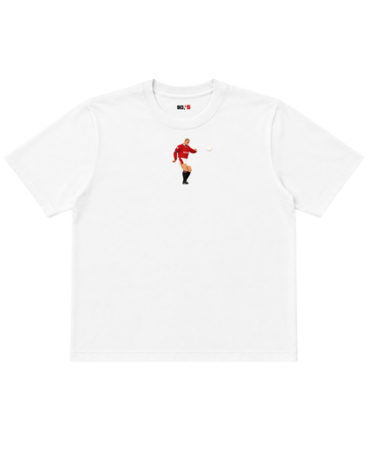 Manchester United - Cantona Chip vs Sunderland | Printed Club Classic T-Shirt