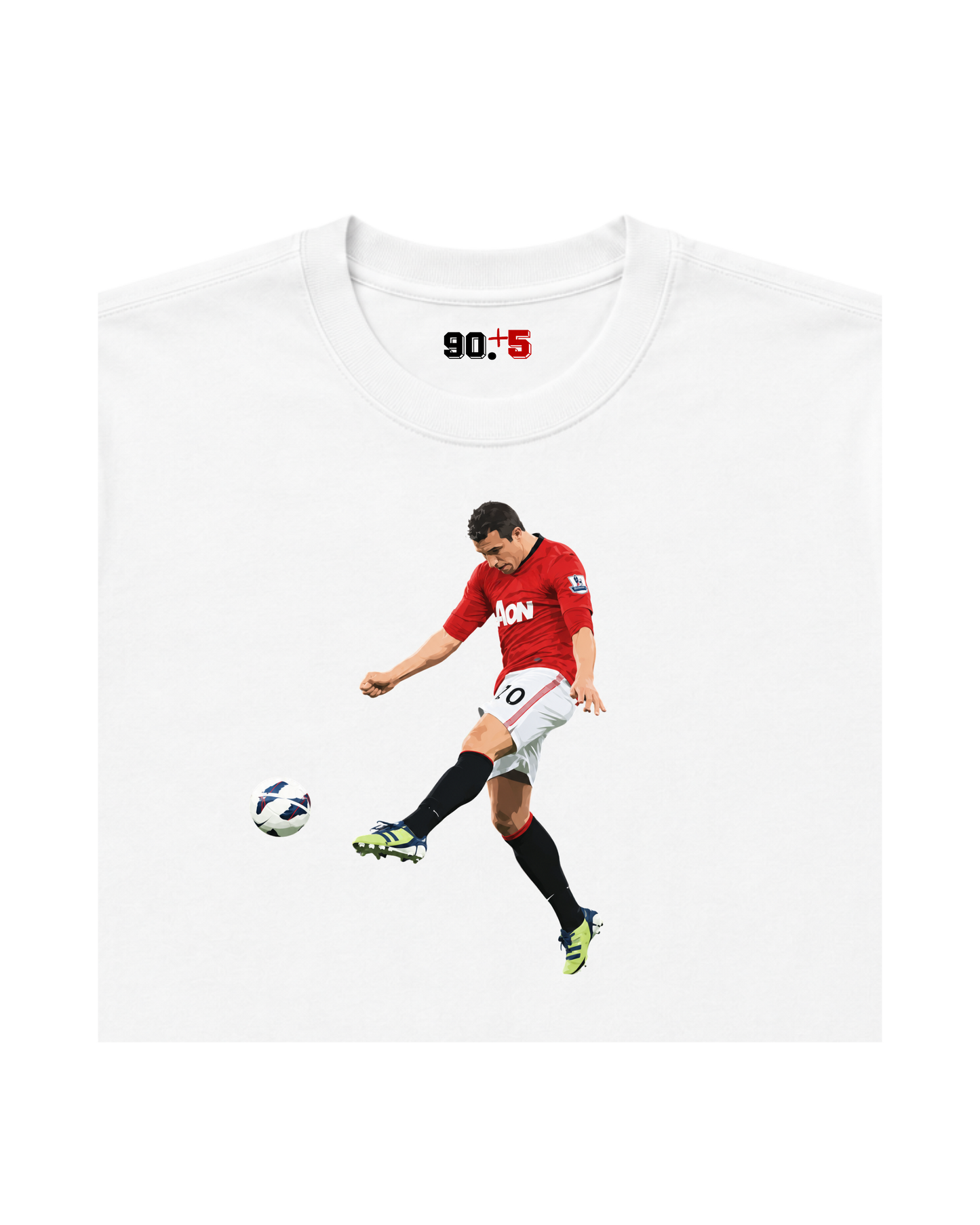 Manchester United - RVP vs Aston Villa | Printed Club Classic T-Shirt