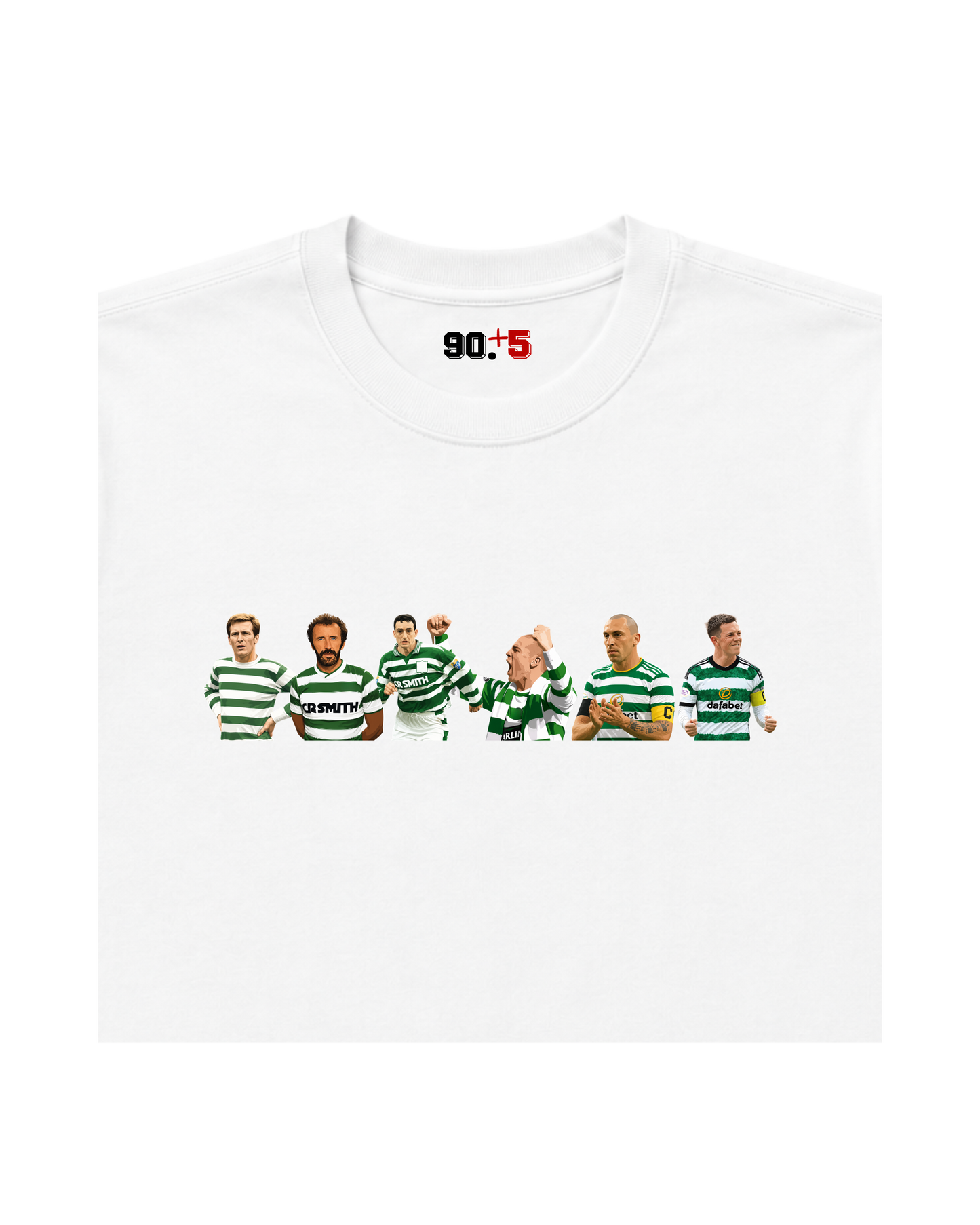 Celtic FC - Captains | Printed Club Classic T-Shirt