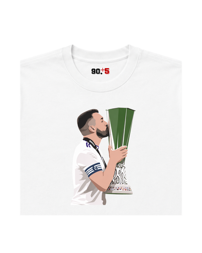 Aston Villa - McGinn Europa League | Printed Club Classic T-Shirt