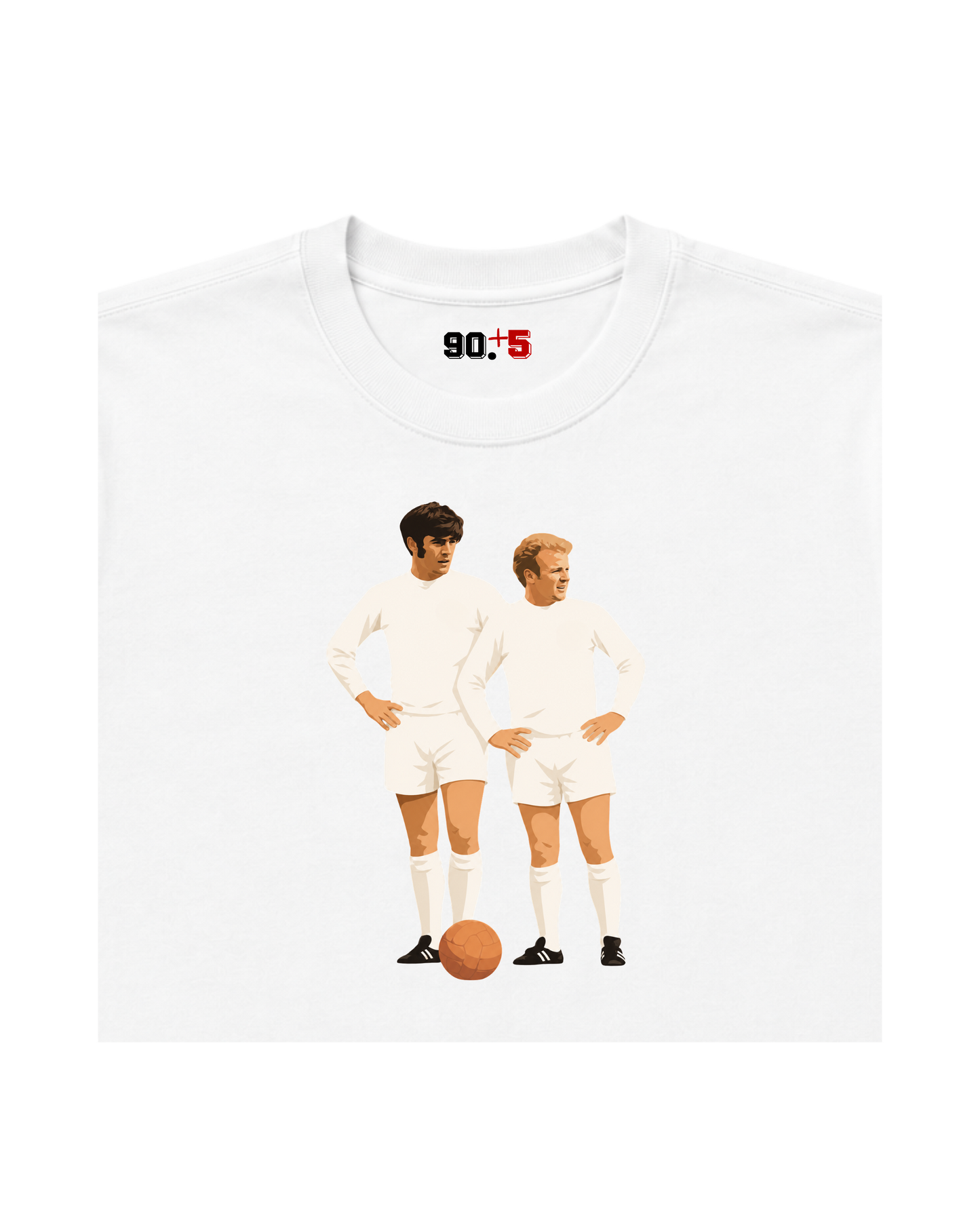 Leeds United - Bremner & Lorimer | Printed Club Classic T-Shirt