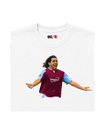 West Ham - Tevez | Printed Club Classic T-Shirt