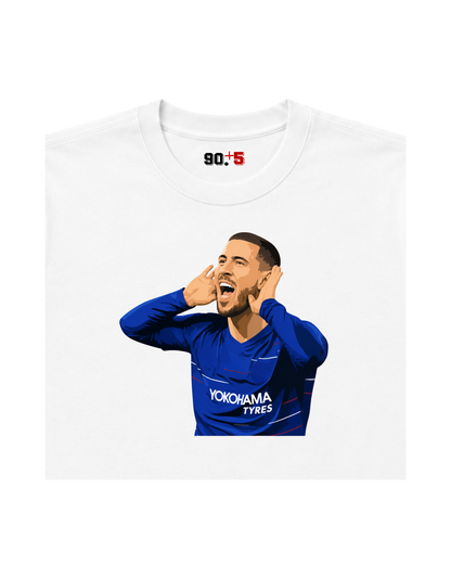 Chelsea - Hazard | Printed Club Classic T-Shirt
