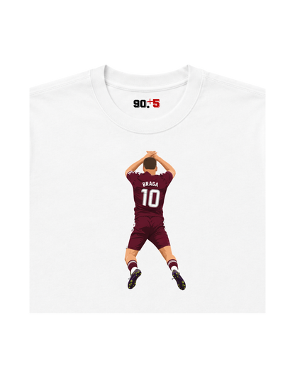 Heart Of Midlothian - Claudio | Printed Club Classic T-Shirt