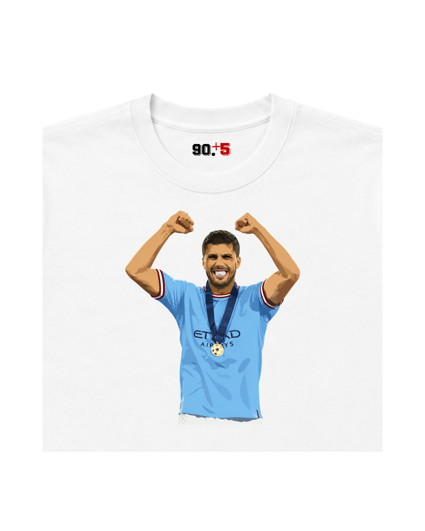 Manchester City - Rodri | Printed Club Classic T-Shirt