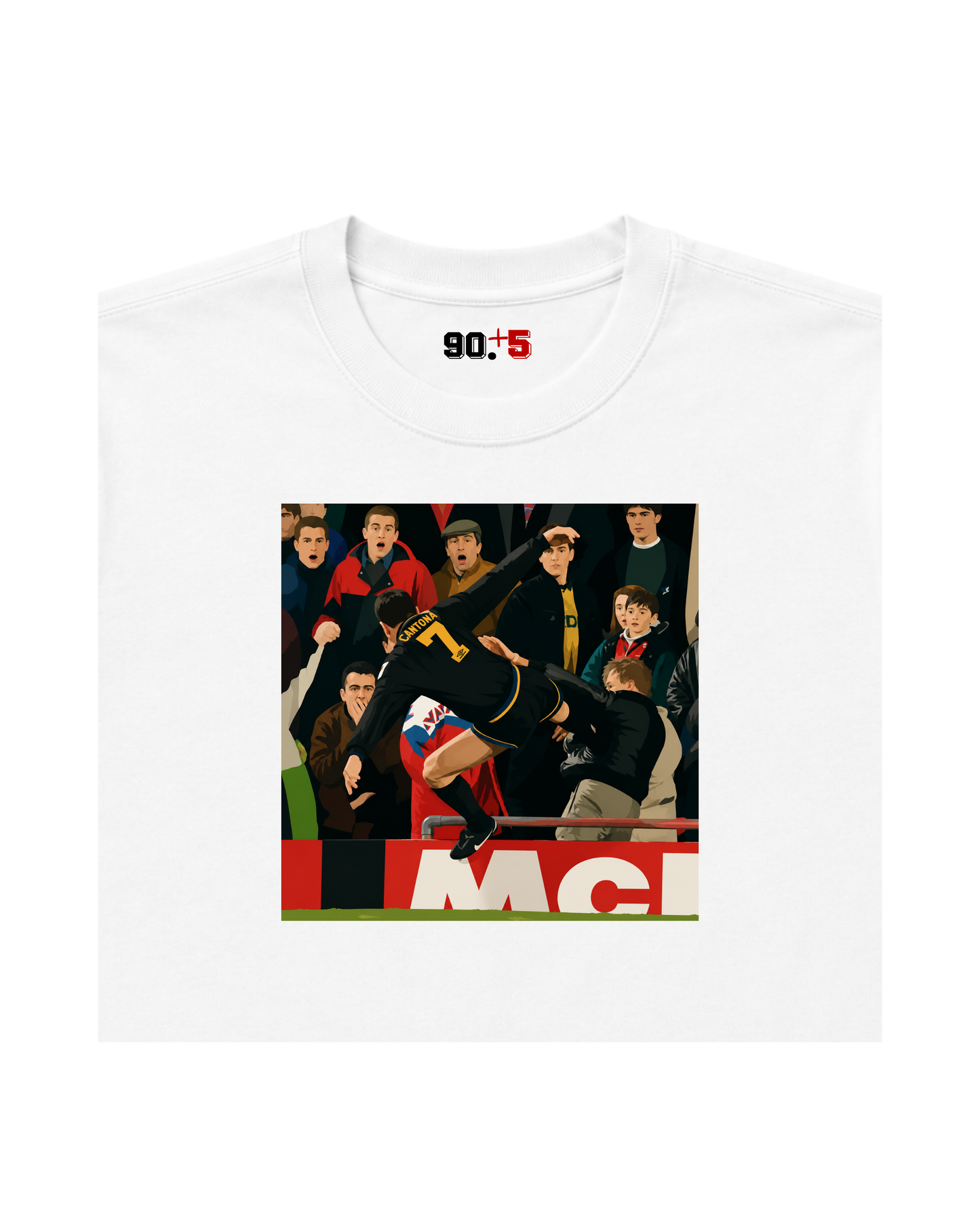 Manchester United - Kung Fu Cantona | Printed Club Classic T-Shirt