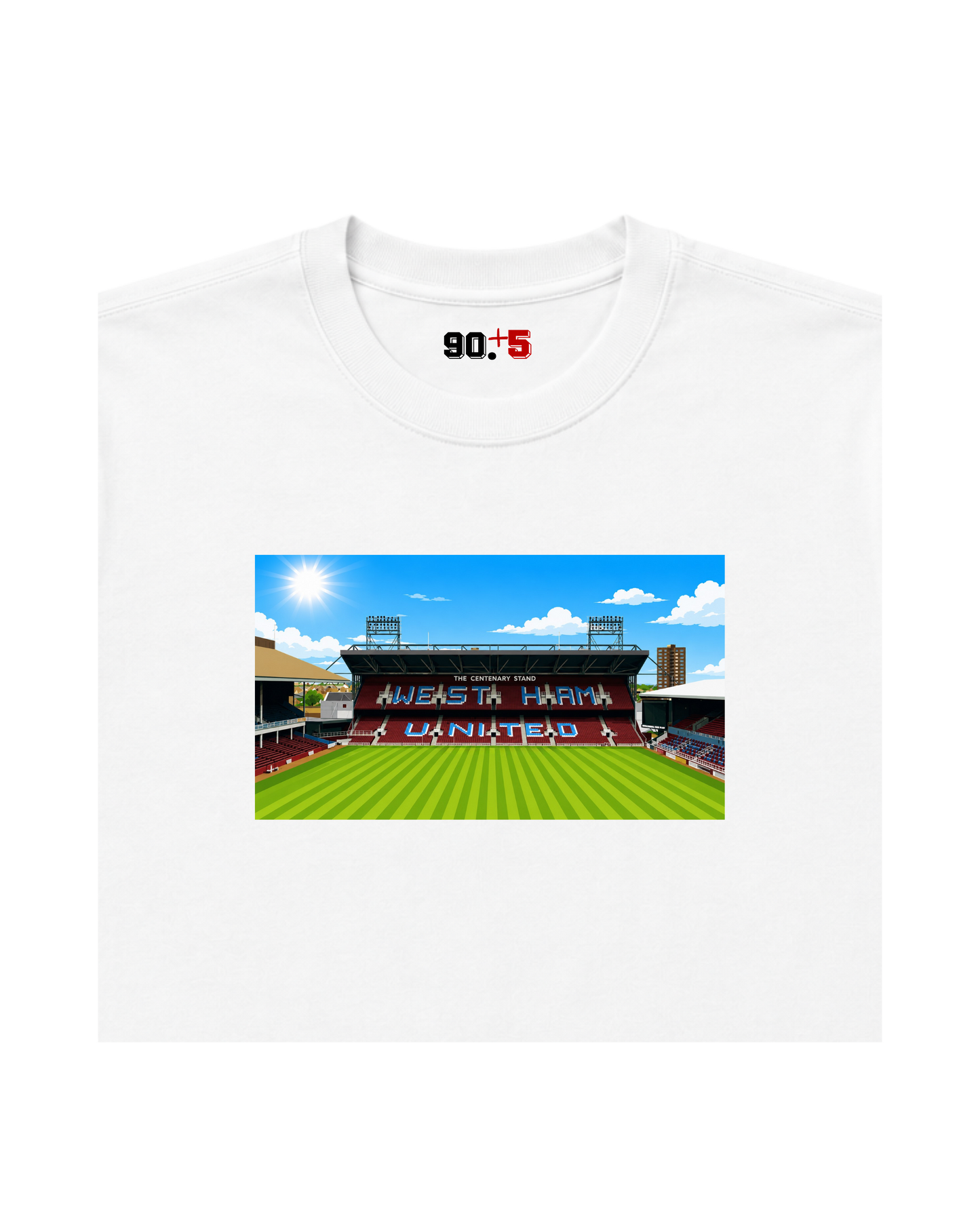 West Ham - Upton Park | Printed Club Classic T-Shirt