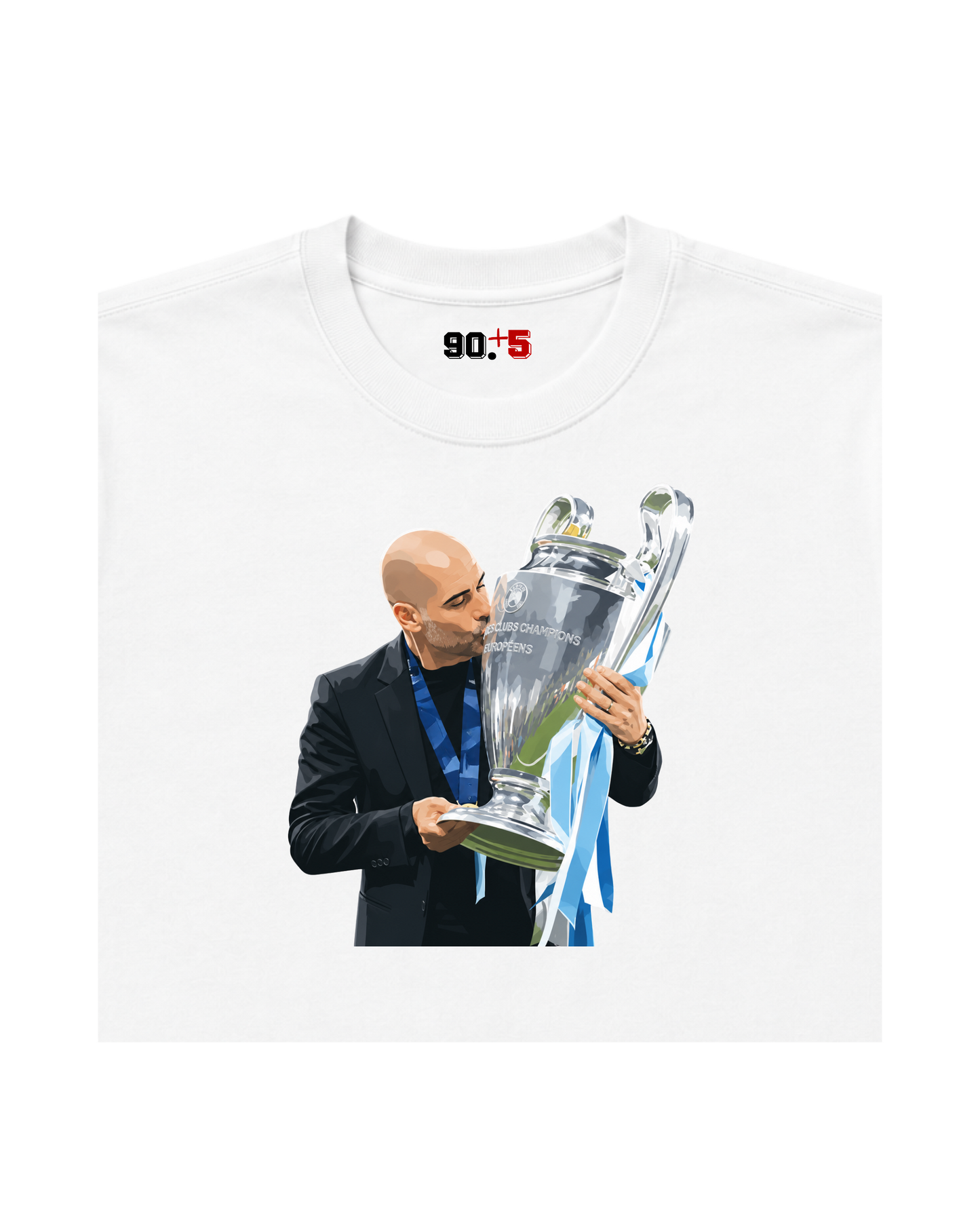 Manchester City - Pep UCL 2023 | Printed Club Classic T-Shirt