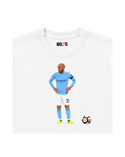 Manchester City - Silva | Printed Club Classic T-Shirt