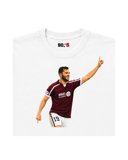 Heart of Midlothian - Halkett | Printed Club Classic T-Shirt