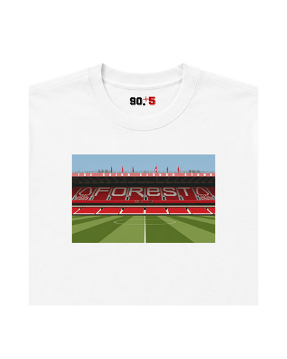 Nottingham Forest - City Ground | Printed Club Classic T-Shirt