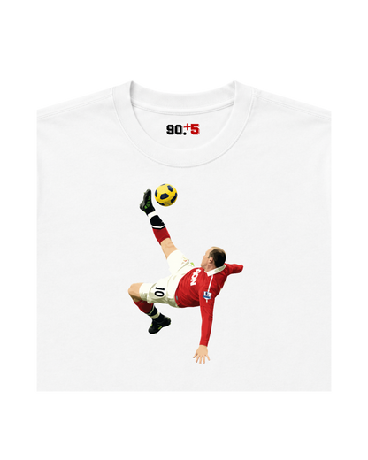 Manchester United - Rooney Overhead vs City | Printed Club Classic T-Shirt