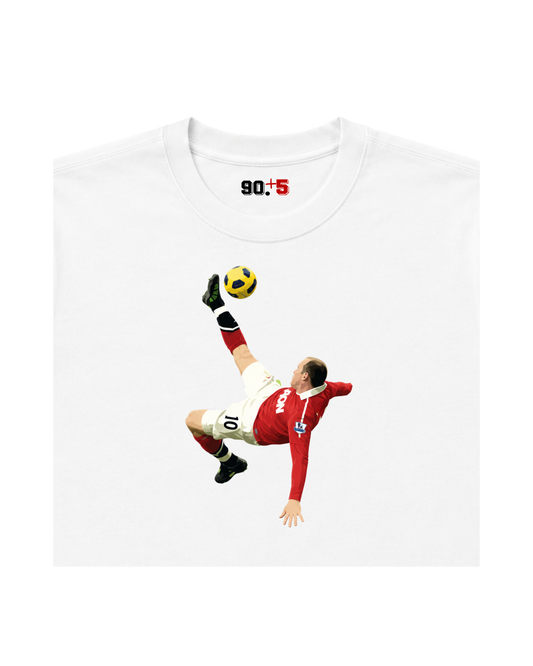 Manchester United - Rooney Overhead vs City | Printed Club Classic T-Shirt