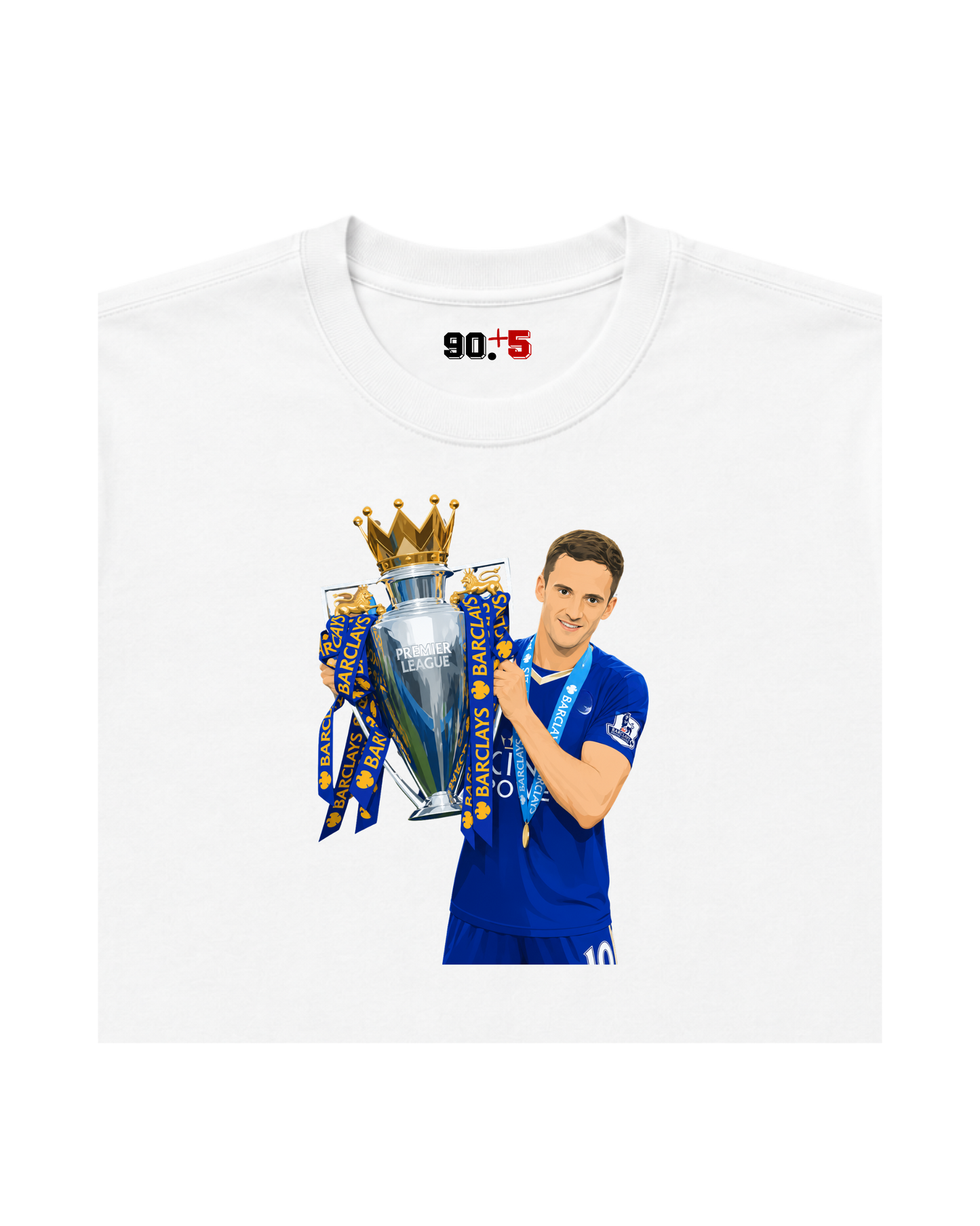 Leicester City - King 2015/16 | Printed Club Classic T-Shirt