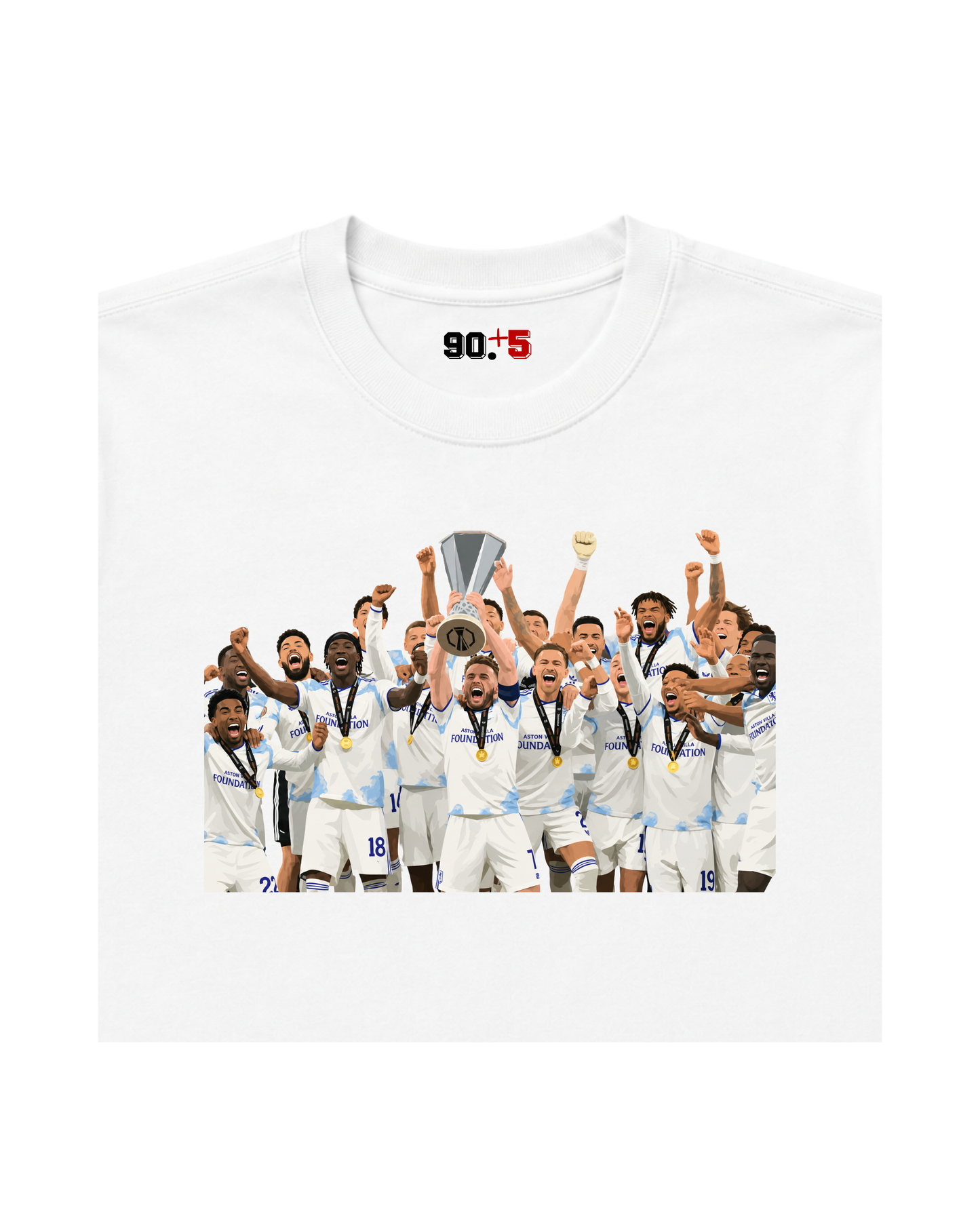 Aston Villa - 2026 Europa | Printed Club Classic T-Shirt